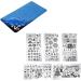 Uonlytech Christmas Nail Art Stamp Plates - 5pcs DIY Stencils for Perfect Manicure | Festive Nail Polish Stickers for Women - Buy Online on GoSupps.com