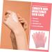 1 Pair Hand Moisturising Gloves Hand Exfoliating Gloves for Skin Care Dalmatian Ears Highly Elastic Gloves Cutlery Foot Moisturising Pink Hand - Buy Online on GoSupps.com
