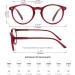 CARA Reading Glasses 4 Pack - Round Frame Spring Hinge Computer Reader Set - 1 Anti-blue Lens + 3 Readers - Unisex - 3.5 Diopters - Buy Online on GoSupps.com