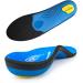Blue Arch Support Insole for Foot Fatigue & Heel Soreness Relief - UK Size 11 (29.5cm) - Buy Online on GoSupps.com