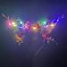 Clataly LED Light up Headband Glowing Reindeer Antlers Hair Accessories Luminous Tiara Christmas Party Hair Hoop Feather Headwear for Women Girls (Color light A) - Buy Online on GoSupps.com