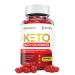 Justified Laboratories Sure Slim Keto ACV Gummies 1000MG with Pomegranate Juice Beet Juice Powder B12 60 Gummys