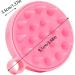 Hair Massage Device for Scalp | Manual Head Massage Brush & Cleaning Tool | Pink-Glossy ARC - Revitalize Your Scalp & Hair Care - Buy Online on GoSupps.com