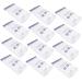 100 Pack Disposable Vomiting Bags - White Leather Airsickness Bags - 25x12.5cm - Set of 2 - Buy Online on GoSupps.com