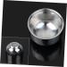 Fomiyes Stainless Steel Shaving Bowl & Foam Shell | Matt Black Accessories for Men | Perfect for Beard Care & Shaving Brushes - International Shipping Available - Buy Online on GoSupps.com
