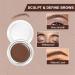 Eyebrows Enhancer Brows Cream Gel Waterproof Brow Pomade Long Lasting for Natural Looking Eyebrow Makeup Natural Eyebrow Makeup for All Brow Shapes (03 Black Tea) - Buy Online on GoSupps.com
