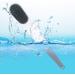Electric Silicone Bath Brush - Waterproof Vibrating Body Shower Cleansing & Massager - Long Handle Multi-functional Design (Gray) - Buy Online on GoSupps.com