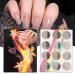 Shop 12 Grids 3D Steel Ball Nail Art Kit - Mini Metal Balls & DIY Manicure Tools for Fashionable Designs - Buy Online on GoSupps.com