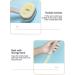 Long Handle Bath Massage Body Brush | Back Scrubber for Exfoliating Skin | Storable Body Wash | Extended Handle for Women, Men, Children - Buy Online on GoSupps.com