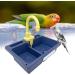 Hamiledyi Parrot Automatic Bath Tub - Multifunctional Bird Bathtub for Cockatiel, Parakeet, Finch, Canary, and Small Medium Birds - Buy Online on GoSupps.com