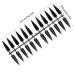 SH-RuiDu 240pcs Foldable Flat Back Pointed Nails - Manicure Color Display Practice Tool | Black | International Shipping - Buy Online on GoSupps.com