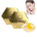 HONGYOU Egg White Soap 2024 Handmade Facial Soap Egg White Collagen Body Soap Egg White Moisturizing Soap for Face Egg Essential Oil Soap