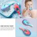 2pcs Silicone Infant Training Toothbrush Set | Soft Bristles & Teething Handle | Baby Toy for Babies/Toddlers Gums - Buy Online on GoSupps.com
