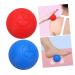 Solustrie 2st arch massage lacrosse balls massage spiky massage massage device with back roller trigger point foam roller roller massage device for foot rolls yoga balls ice hockey body