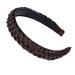 CAISHA Hairband Braid Braided Hairpiece Hairband Headpiece Hair Accessory Brown Mix HR6 brown mix #4/30A HR6