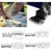 High-Strength Stainless Steel Shear Knife for Sheep & Goats | 9 Tooth Straight Blade & Swivel Replacement - Buy Online on GoSupps.com