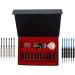WINSDART ADKX Steel Tip Darts 12 Pack Set with Nonslip Iron Barrel Aluminum Dart Shafts and Flights + Darts Sharpener + an Gift Box DARTS-A - Buy Online on GoSupps.com