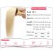 Clip In Real Hair Extensions - Double 8 Parts Heat Resistant Straight Light Blonde #613 (16/40cm 130g) - Shop Now! - Buy Online on GoSupps.com