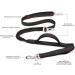 TUDEQU 4-IN-1 Hands Free Dog Bungee Leash & Waist Bag Set - Dark Grey - Buy Online on GoSupps.com