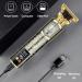 Professional Cordless Electric Trimmer for Men - Hair & Beard Grooming Kit with LED Display | Perfect Gifts for Men | Zero Gapped Edgers & Razor - Buy Online on GoSupps.com