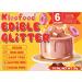 Edible Glitter - Kicofood 6 Colors Tasteless Food Color Powder for Drinks Fondant Cupcakes & Cakes - 5G - Buy Online on GoSupps.com