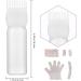 Hair Oil Applicator Bottle 160ml with Hair Dye Kit Root Comb Applicator Bottle with Clear Scale Portable Hair Bleach Kit for Home Barber Shop Hair Dye Tools Hair Brushes - Buy Online on GoSupps.com