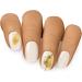 MOYOU LONDON Semi Cured Gel Nail Strips 20 Pc - Easy Apply & Remove Gel Wraps for Salon-Quality Manicure - Buy 3, Get 1 Free UV Lamp - Boho Chic - Buy Online on GoSupps.com