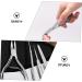 Beatifufu 1 Set Manicure 2-Piece Set Nursing Nails Pedicure Nail Cuticle Pusher Pedicure Tools Skin Nippers Pedicure Nail Manicure Tool Stainless Steel Nail Pliers - Buy Online on GoSupps.com