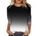 Women's T-Shirt Summer Blouse Shirt Women's Tops V-Neck Plain Clothing Women Summer Shirts Flower Summer T-Shirts Top Cotton Blouse Women's Blouses Waffle Knitted Slim Fit T-Shirt Shirts Black XXL