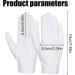 RGZD 12 Pairs White Cotton Gloves for Men and Women Moisturising Gloves Overnight Bedtime Healing Eczema Sleep Lotion Hand Spa Treatment Repair of Rough Cracked - Buy Online on GoSupps.com