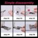 Adjustable U-Shaped Acrylic Nail Clipper with Nail File - Stainless Steel Trimmer for Nail Art - Buy Online on GoSupps.com