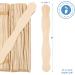 100 Jumbo Craft Popsicle Sticks for DIY Crafting - Natural Wooden Handles for Wedding Programs, Paint Mixing, Auction Bid Paddles - By Woodpeckers - Buy Online on GoSupps.com