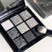 GL-Turelifes 9 Colors Matte & Pearl Black Eyeshadow Palette - Smoky Makeup Waterproof Long Lasting Silver Glitter Grey - Shop Now - Buy Online on GoSupps.com