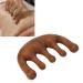 Shop Premium Head Massage Comb | Sandalwood Gua Sha Scalp Massager for Relaxation & Wellness - Buy Online on GoSupps.com