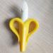 Buy Baby Banana Toothbrush and Teething Ring - 2-in-1 Teething Aid & Training Brush (Yellow) - Ships Internationally - Buy Online on GoSupps.com