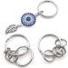 250pcs Stainless Steel Split Rings Double Loop Jump Rings for Jewelry Making - 1.0x12mm-12653 - Buy Online on GoSupps.com