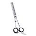Hair Thinning Scissors 6.5 Inch Barber Hair Shears for Hairdressing Cutting Texturizing & Styling - Stainless Steel 1 Count (Pack of 1) Silver