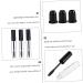 6pcs Eyelash Solution Bottle Mini Funnel Mini Mascara Bottle Lip Empty Bottles Bottling Solid Wood - Buy Online on GoSupps.com