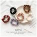 Uni-Fine Shop Satin Hair Ties for Women - Small Scrunchies Elastic Ponytail Holders 6 Colors Hair Jewelry for Girls - Buy Online on GoSupps.com