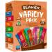 Beanies Flavored Coffee Variety Pack - 144 Individual Sachets 2kcal per Serving Gluten-Free Sugar-Free Vegan Instant Coffee 12 Sachets x 12 Pack with FREE-150 SUGAR SACHETS  - Buy Online on GoSupps.com