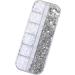 FEIlei 12 Grids Nail Charms Rhinestones Flat Back Diamond Nail Art Crafts Rhinestones - Buy Online on GoSupps.com