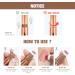 3 Pcs Liquid Contour Highlighter Blush Set - Long Lasting Waterproof Contour Beauty Wand with Cushion Applicator - Bronzer Contour & Shimmer Pearl Highlight Cream Pink Blusher 3pcs - Buy Online on GoSupps.com