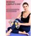 2xk-Nov Anti-Cellulite Massage Roller - Deep Muscle Tissue Relief & Relaxation for Arms Neck & Legs (Yellow) - International Shipping Available - Buy Online on GoSupps.com
