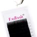 Individual classic 1: 1 eyelash extension 0.15mm D Curl Mix 15-20mm eyelashes Extensions lashes Professional classic individual eyelash extension black natural pennant texting mix (15-20) 0.15-D