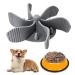 Slow Feeder Dog Bowls Insert,Cuttable Dog Slow Feeder with 36 Suction Cups,Cuttable Slow Feeder Insert for Suitable Most Dog Bowl or Dog Dish