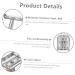 Didiseaon Long Handled Safety Razor - Old Fashioned Stainless Steel Beard Shaving Tool for Smooth Manual Hair Removal - Buy Online on GoSupps.com