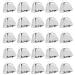 Quacoww 36 Pieces Christmas Jingle Bells Metal Cow Bells Craft Bells Small Bell Mini Bells DIY Bells for Wreath, Holiday Home and Hanging Christmas Wind Chimes Making