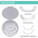 Frenzify False Teeth Veneers Set - Upper & Lower Tooth Repair for Men & Women | Tooth Bleaching & Prosthesis Solution - Buy Online on GoSupps.com