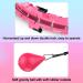 HOPECENTER Smart Weighted Hula Hoop for Adults and Children - 24 Detachable Knots - Auto-Spinning Ball - 2 in 1 Fitness & Massage Hoop - Pink - Buy Online on GoSupps.com