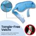 Solayman's Reusable Gel Cooling Eye Mask - Soft Fleece Fabric - for Puffy Eyes, Dark Circles, Migraine Relief - Buy Online on GoSupps.com